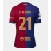 Maillot de foot Barcelona Frenkie de Jong #21 Domicile vêtements 2024-25 Manches Courtes